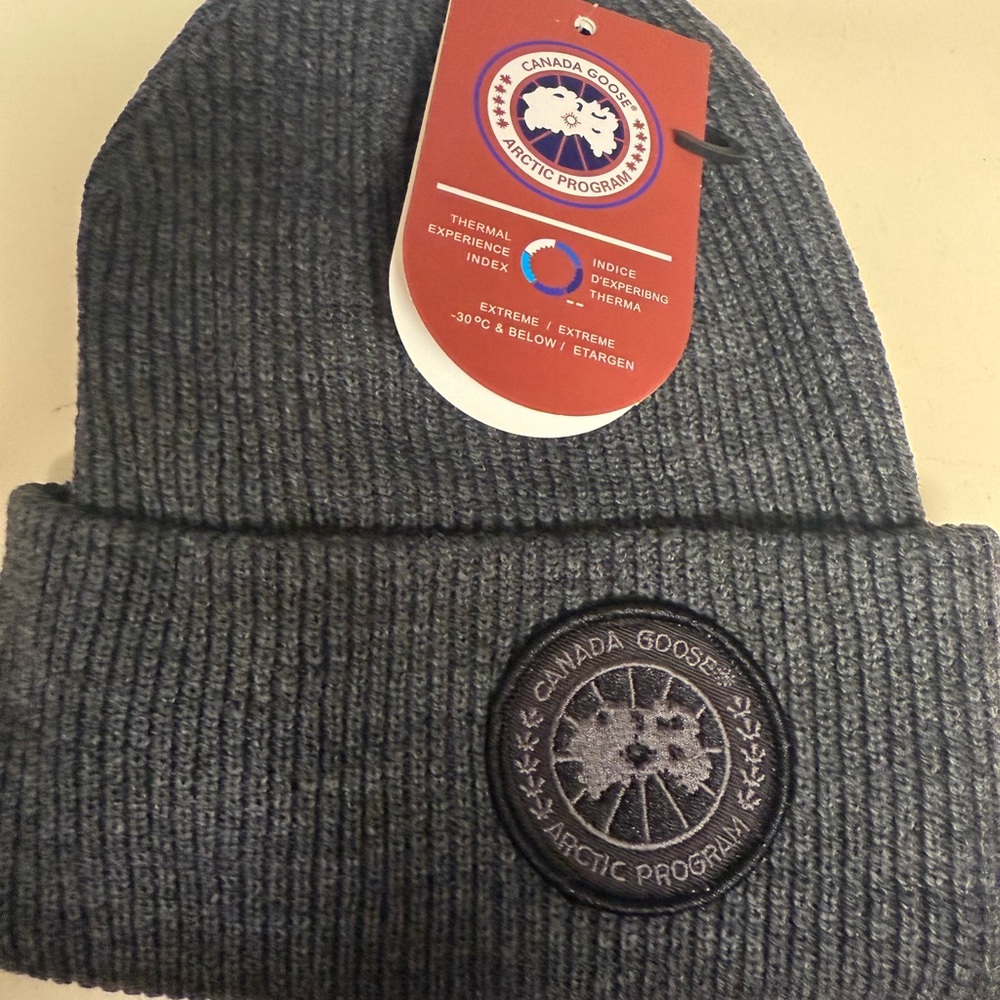 Canada Goose Dark gray Knit Hat